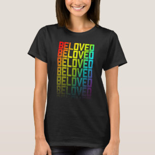 T-shirt Lgbtq++ Rainbow Gay pride Texte Fade Graphique