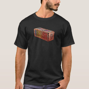 T-shirt LGBTQ+ "RESISTER" Brick