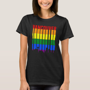 T-shirt LGBTQ Rétro Vancouver Colombie-Britannique Canada
