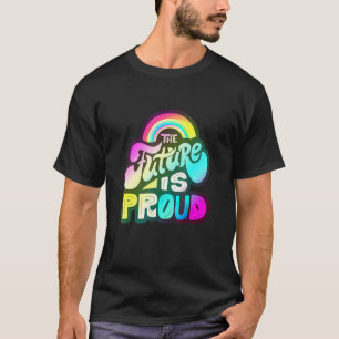 T-shirt Lgbtq+ Soutien L'Avenir Est Fierté 2