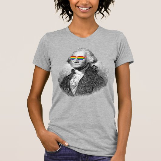 T-SHIRT LGBTQ WASHINGTON (Devant)