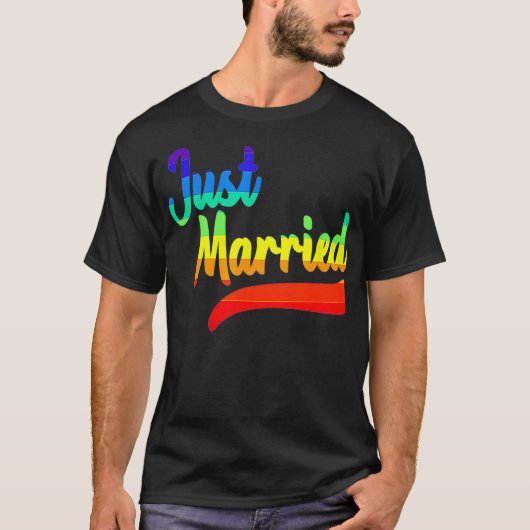 T-shirt LGBTQ Wedding (Devant)