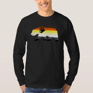 T-shirt Lgbtqia+ Gay Bear Pride Ibb Pride Gay Bear Indicat