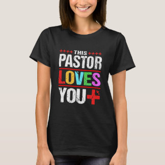 T-shirt Lgbtqia Lgbt Ally Ce Pasteur Aime