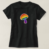 LGBTQIA Rainbow Pride Motif de champignon