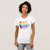 T-SHIRT LGBTTIQ (Devant entier)