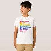 T-SHIRT LGBTTIQ (Devant entier)