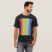 T-shirt LGTB Pride Flag  40 (Devant entier)