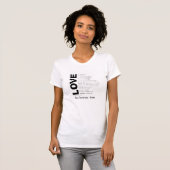 T-shirt LH_1corinthians13_tee (Devant entier)