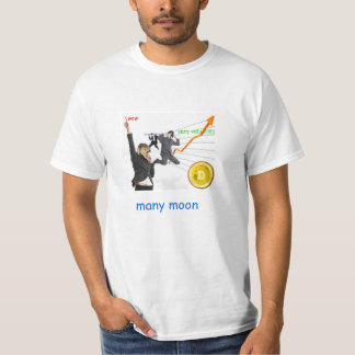 T-shirt L'habillement officiel de Dogecoin beaucoup de