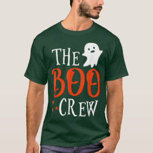 T-shirt L'Halloween du fantôme mignon de BooCrewScary
