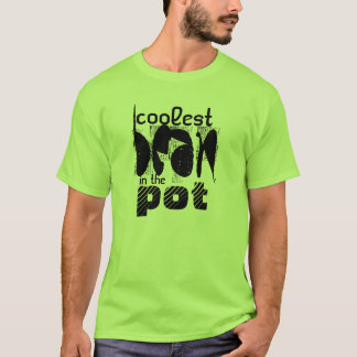 T-shirt L'haricot le plus frais dans la chemise de pot