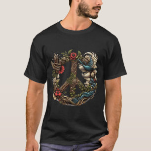 T-shirt L'harmonie dévoilée : Le Mandala de paix ॐ