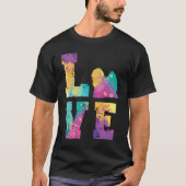 T-shirt Lhasa Apso Love (Devant)