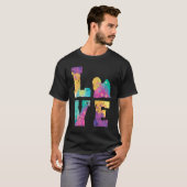 T-shirt Lhasa Apso Love (Devant entier)