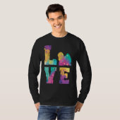 T-shirt Lhasa Apso Love (Devant entier)