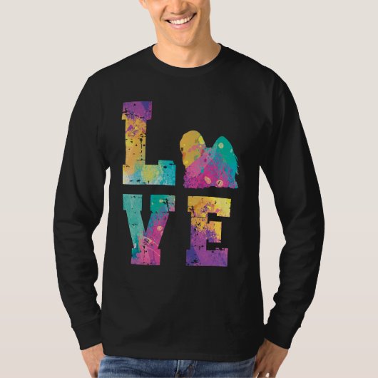 T-shirt Lhasa Apso Love (Devant)