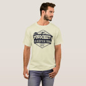 T-shirt L'hélicoptère libre monte la pièce en t (Devant entier)