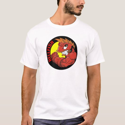 T-shirt L'Hellfish Combattant (Devant)