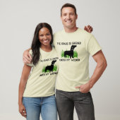 T-shirt L'herbe est plus verte sous mon évier (Unisexe)