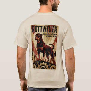 T-shirt L'héritage de Roman Drover : Rottweiler Art Déco V