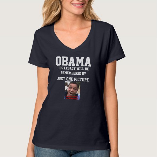 T-SHIRT L'HÉRITAGE D'OBAMA (Devant)