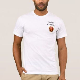 T-shirt L'héritage raye la préparation de la CÔTE D'IVO