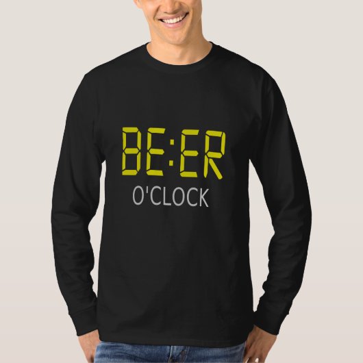 T-shirt L'heure de la bière (Devant)