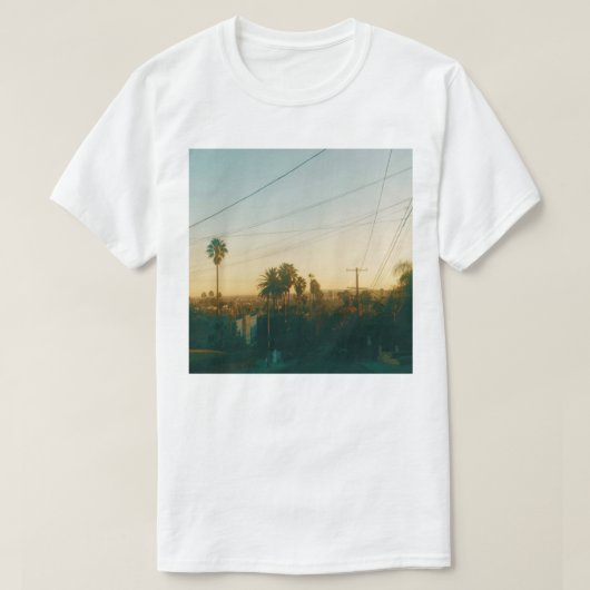 T-shirt L'heure dorée à West Hollywood (Design devant)