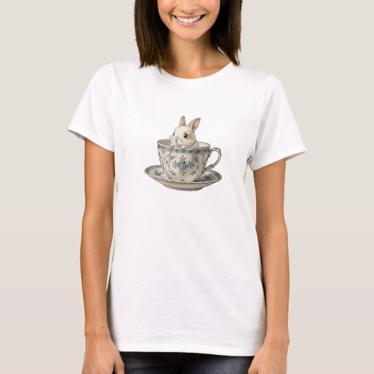 T-shirt L'heure du thé (Devant)