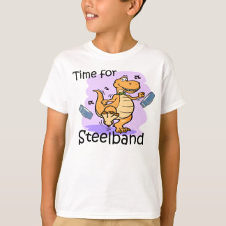 T-shirt L'heure pour Steelband badine la chemise