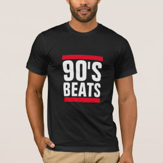 T-SHIRT L'HIP HOP DES ANNÉES 90 BATTRE DES MENS GRAPHIQUES