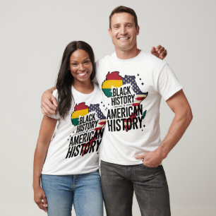 T-shirt L'histoire des Noirs est l'histoire patriotique de