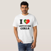 T-shirt L'Histoire des Portugaises (Devant entier)