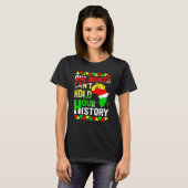 T-shirt L'histoire des Roi Noirs d'Afrique Un mois ne peut (Devant entier)