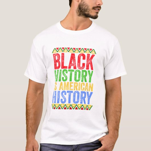 T-shirt L'histoire est américaine (Devant)