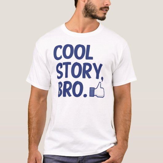 T-SHIRT L'HISTOIRE FRAÎCHE BRO MANIE MALADROITEMENT ! (Devant)