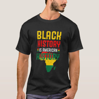 T-shirt L'histoire noire est l'histoire américaine BLM L'h