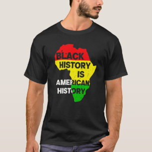 T-shirt L'Histoire Noire Est L'Histoire Américaine Chemise