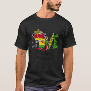 T-shirt L'Histoire Noire Est L'Histoire Américaine L'Afriq