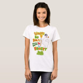 T-shirt L'hiver ne s'amuse pas sans Frosty le Snowman™ (Devant entier)