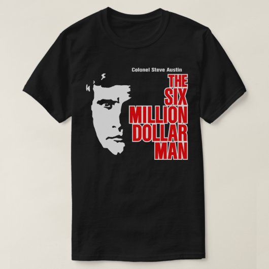 T-shirt L'homme à six millions de dollars (Design devant)