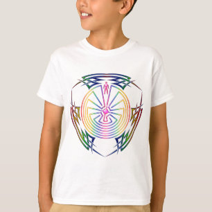 T-shirt L'homme dans le Maze - Tribal Tattoo coloré