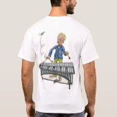 T-shirt L'homme de jazz (Dos)