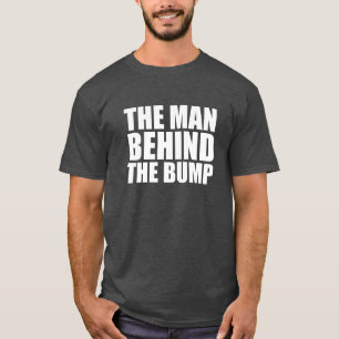 T-shirt L'homme derrière le papa de bosse à être chemise