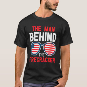 T-shirt L'Homme Derrière Le Père Du Pirate De Feu 4th Of J