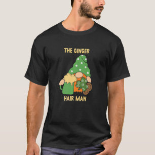 T-shirt L'homme des cheveux de gingembre Gaelic Irlande St
