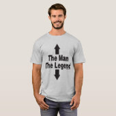 T-shirt L'homme la légende (Devant entier)