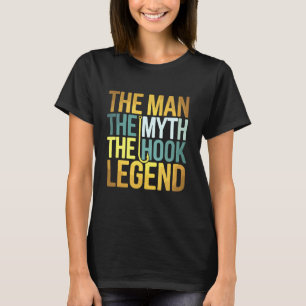 T-shirt L'homme La Légende De L'hameçon Mythe Drôle Papa P