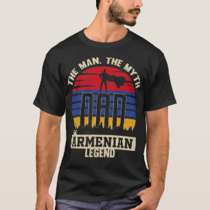 T-shirt L'homme le mythe La légende arménienne papa père